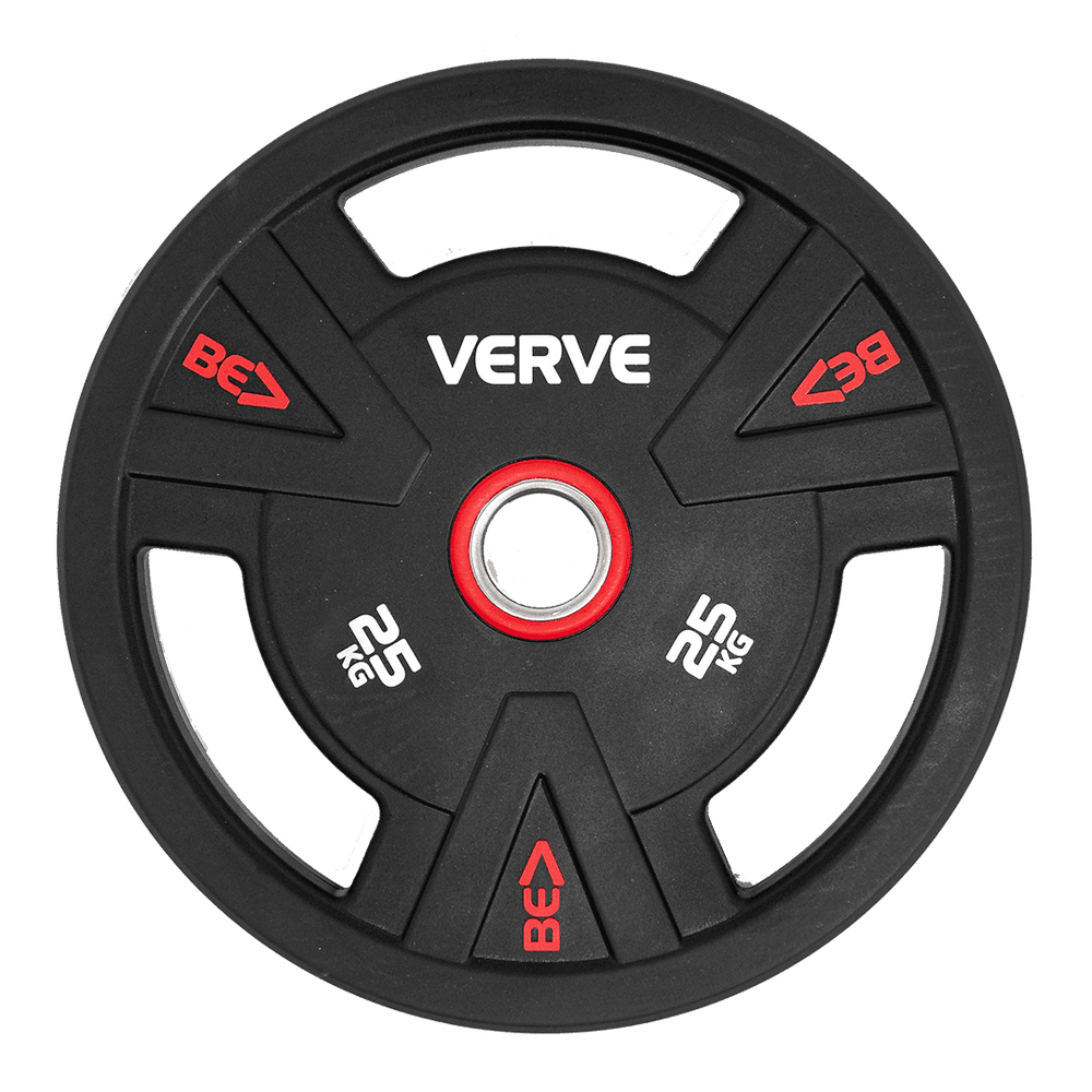 EX DÉMO | Disques Olympiques Tri Grip à revêtement PU VERVE
