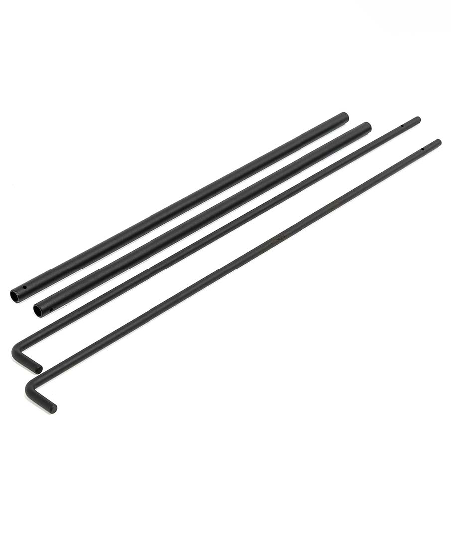 Barres de sécurité et tiges pour rack de musculation VERVE (paire de 2)