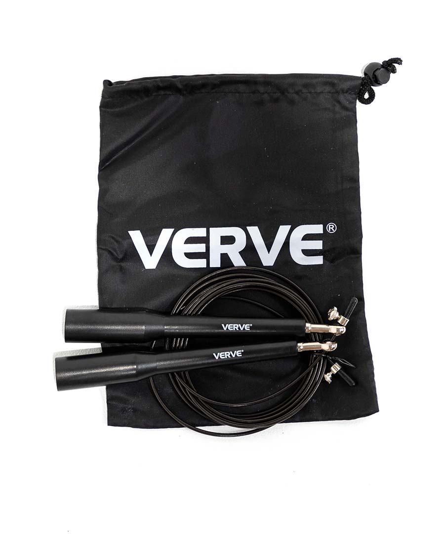Corde à sauter VERVE - Câble noir