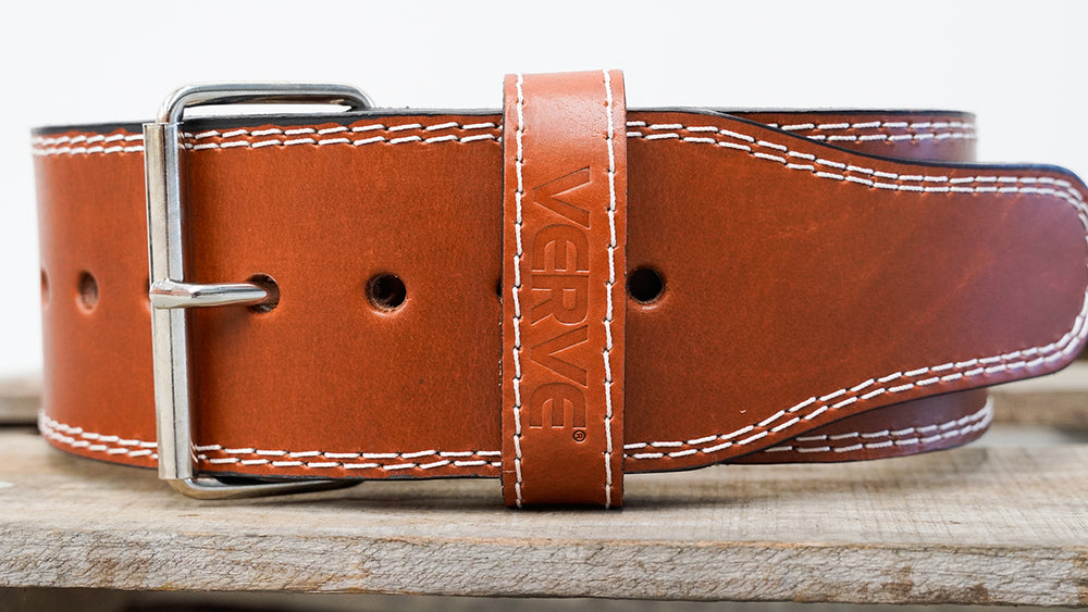 Ceinture de musculation en cuir VERVE