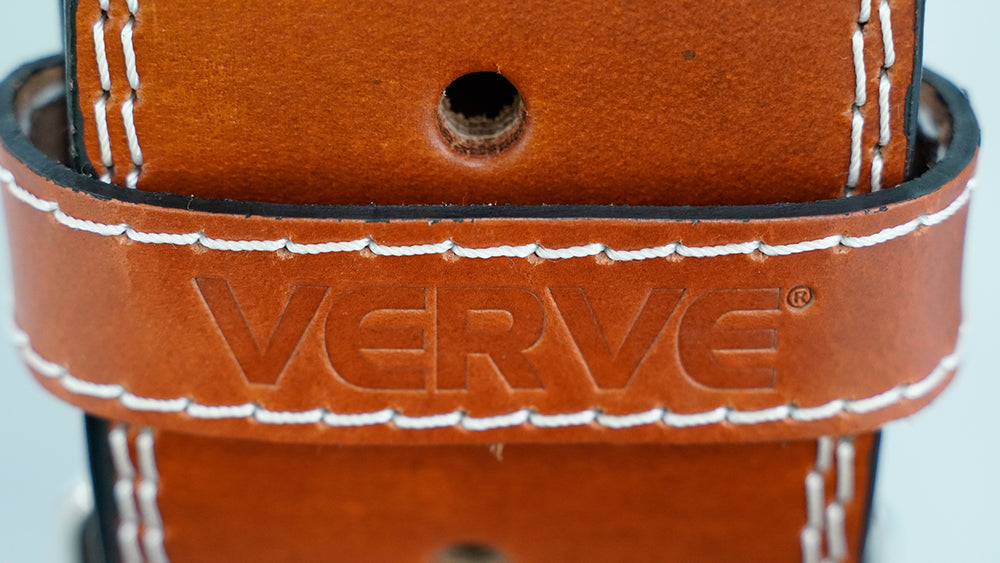 Ceinture de musculation en cuir VERVE