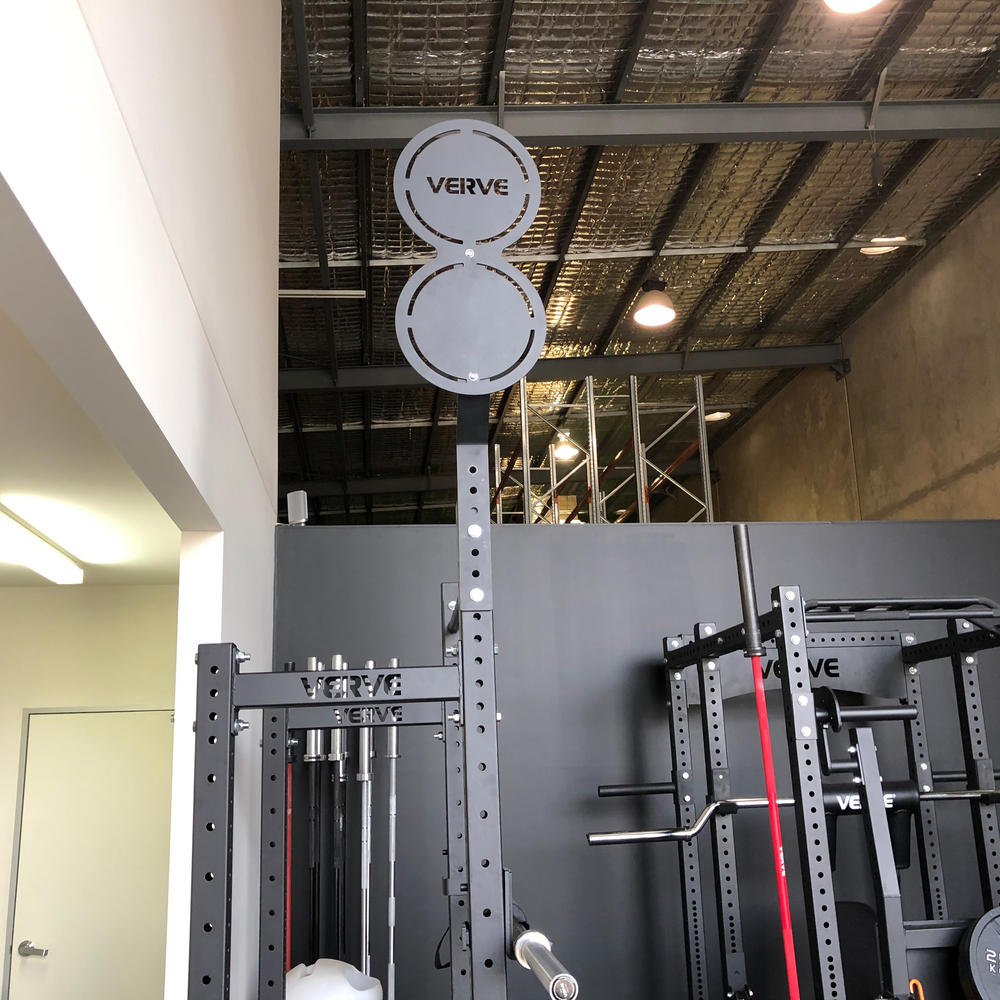 Cible double pour Wall Ball pour racks et rigs VERVE
