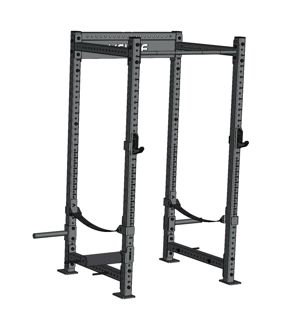 Fixation pour squat à goupille pour racks et structures VERVE