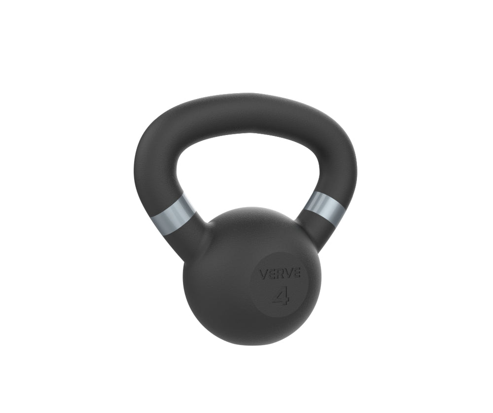 Kettlebell Classique VERVE à poignée - Revêtement en poudre