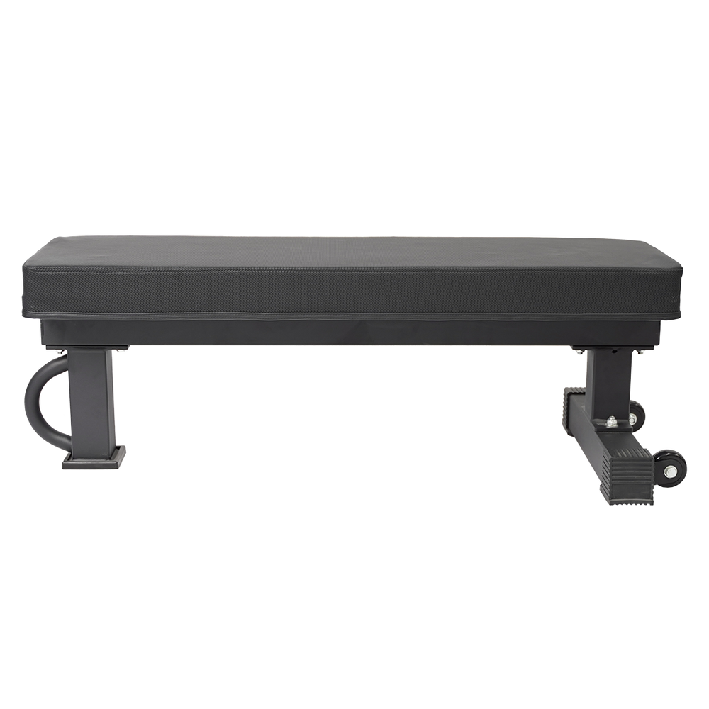 Banc plat de musculation VERVE, coussin de 14 po de largeur