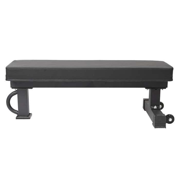 Banc plat de musculation VERVE, coussin de 14 po de largeur