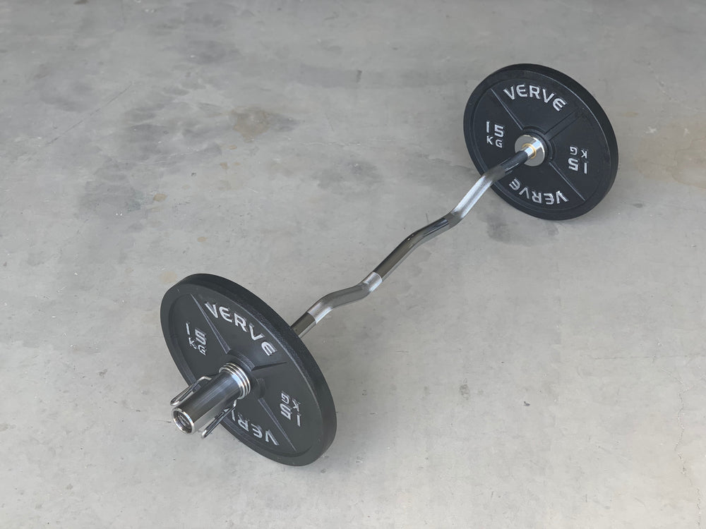 Barre de musculation olympique EZ VERVE - 1,20 m